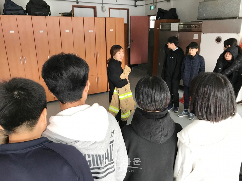 원주소방서, 미래소방관 소방서 체험