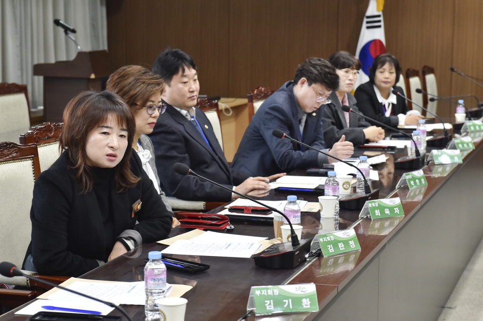 원주시 부동산 공인중개사협회 임원 간담회