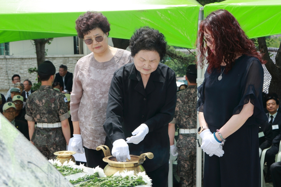 인제군 6.25참전 전몰장병 합동 추모식