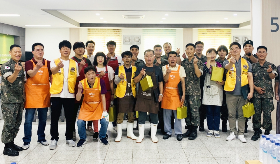 사랑나눔짜장 원주지부 36사단 방문 짜장면 650여 그릇 제공