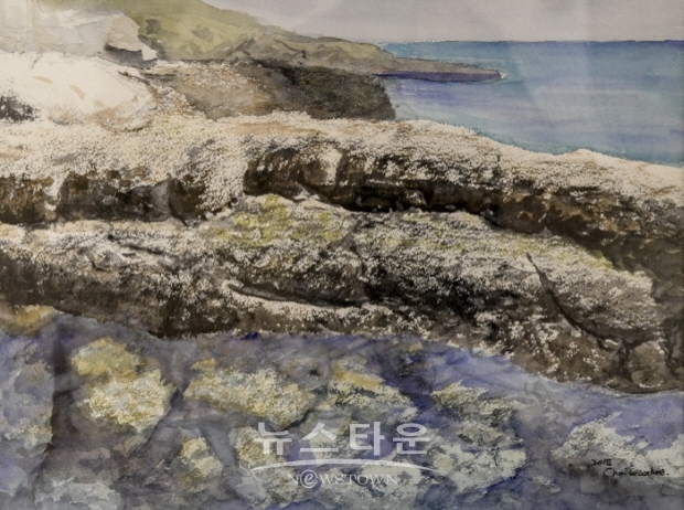 최운희 개인전 '시작은 희망이야’(김한정 기자)