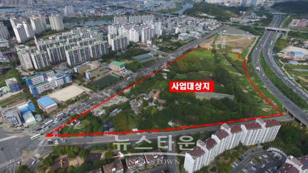 진주시 여객자동차터미널 사업 대상지