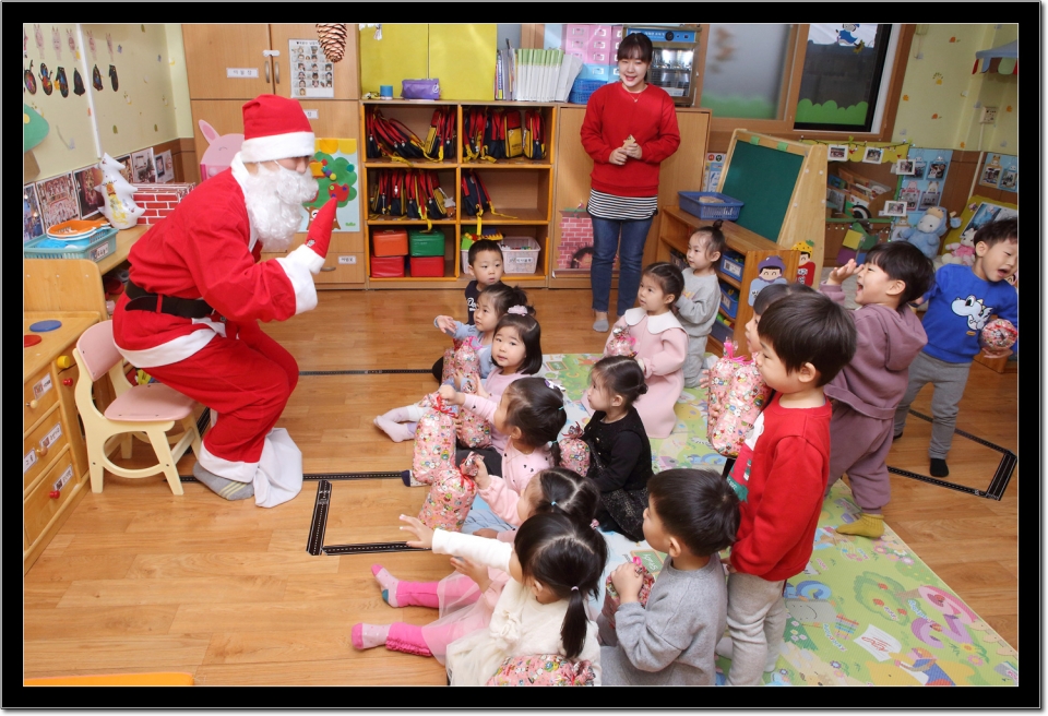 인제 새사랑어린이집 원아들