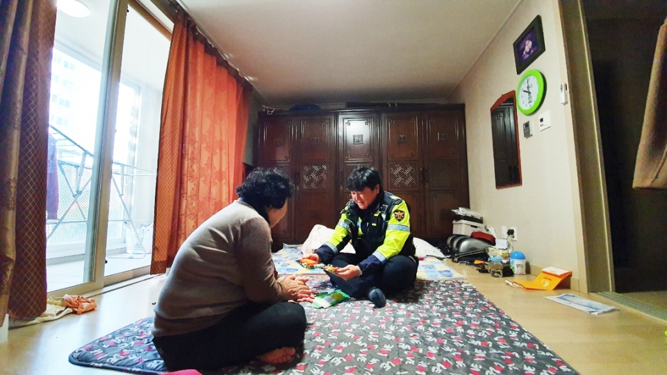 횡성지구대 활동사진