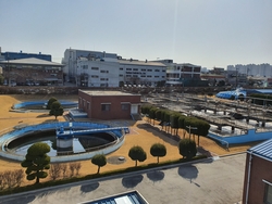 송탄산업단지 공공폐수처리시설 전경