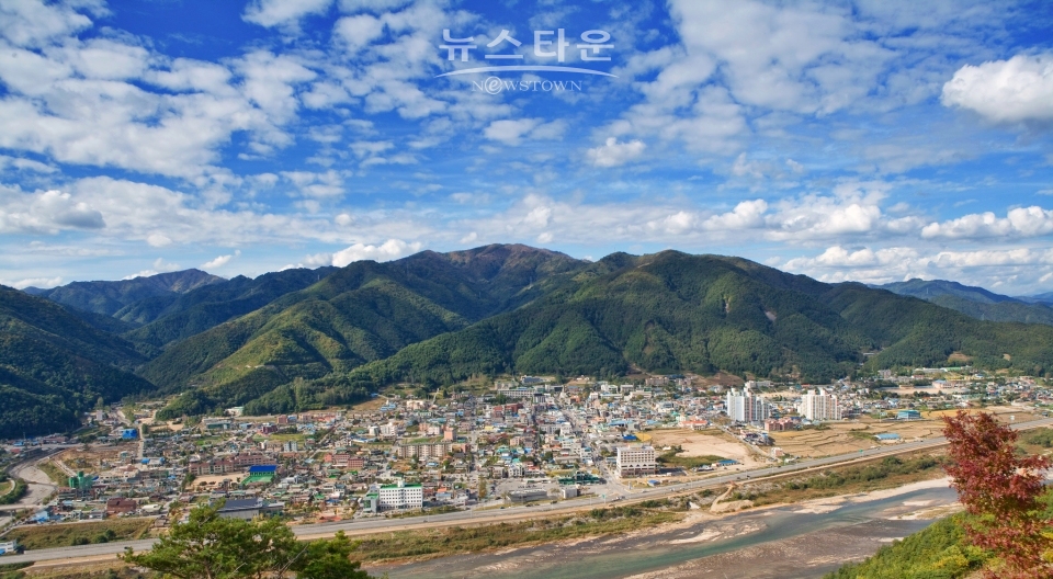 인제읍 풍경