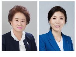 좌로부터 유선자, 조상숙의원