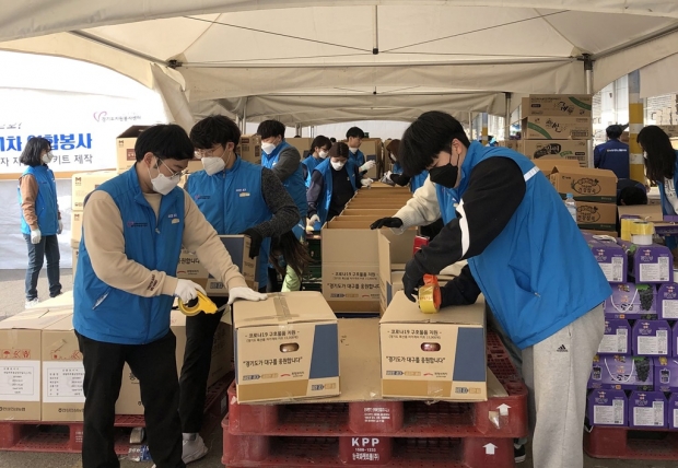 코로나19, 자가격리 키트제작