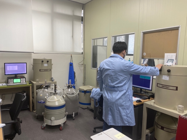 경주시에서 2021년도 1분기 수산물 및 정수장 식수 등에 대한 방사능 분석을 시행하고 있다.