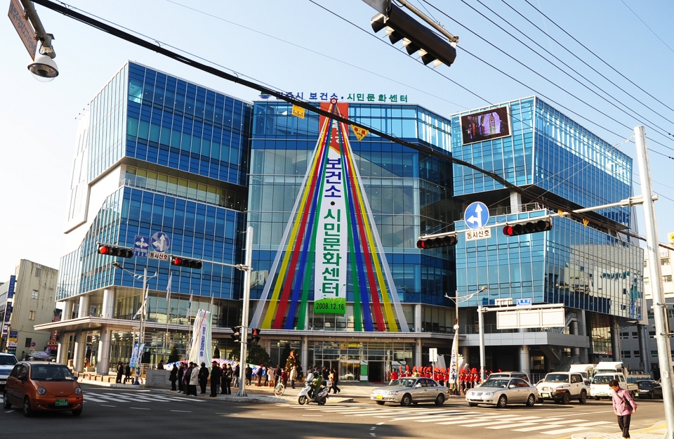 원주시보건소 전경