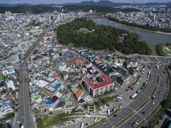 진주시 원도심 전경(성북지구)