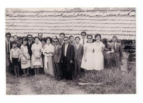 '결혼식 사진' (1964) 반공포로 손천기와 농업이민자 최정순의 결혼식 사진