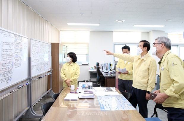 선별진료소 현장방문(보건소선별진료소)