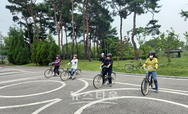 자전거 타기 실기교육