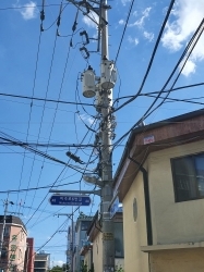 공중선 정비 대상 사진