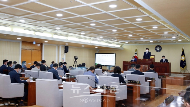 아산시의회가 제232회 원포인트 임시회