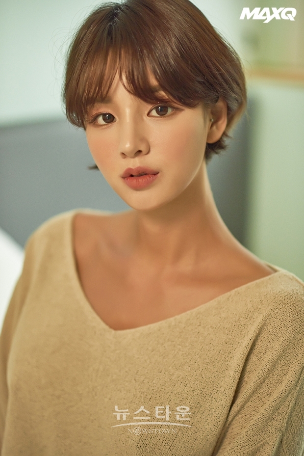 단발 ‘머슬퀸’ 윤나겸