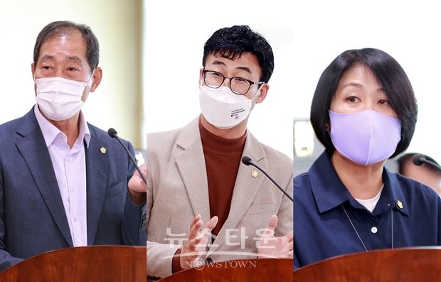 시정질문-심상복, 안정근, 이의상 의원