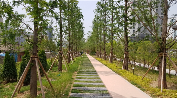 수인선 도시바람길 숲 사진