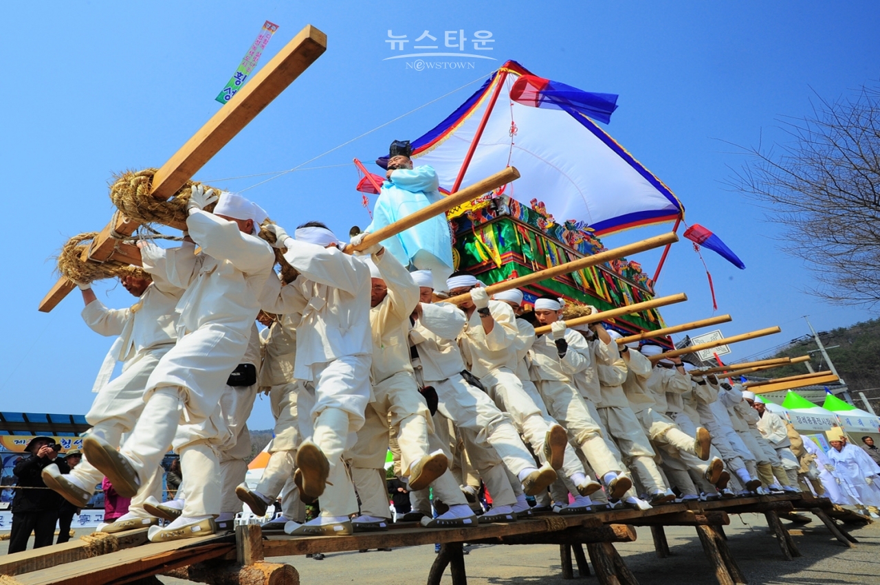 회다지소리 자료사진