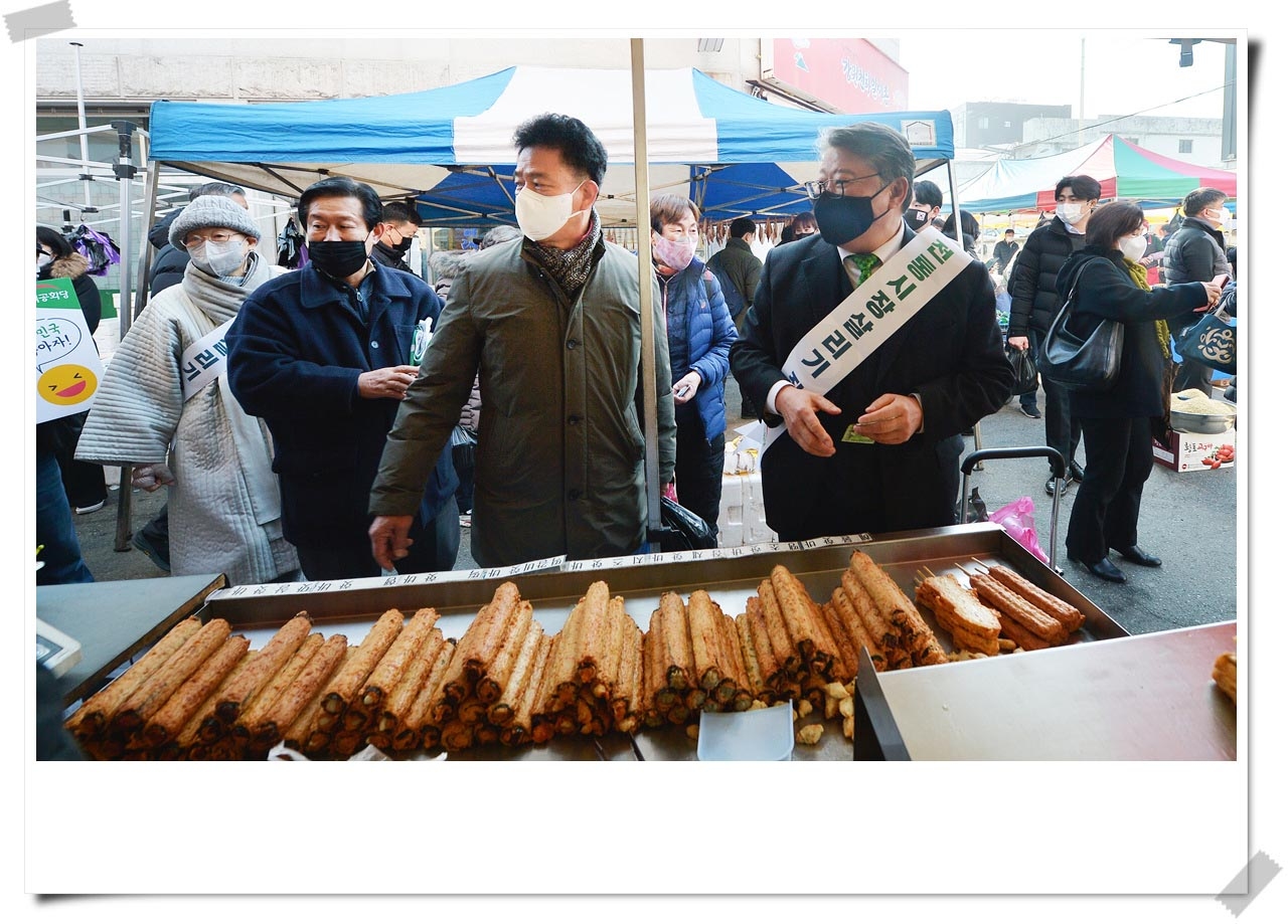 우리공화당 조원진대통령후보 전통시장 살리기 투어현장을 가다