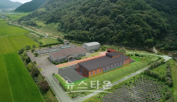 대곡 공공하수처리시설 조감도