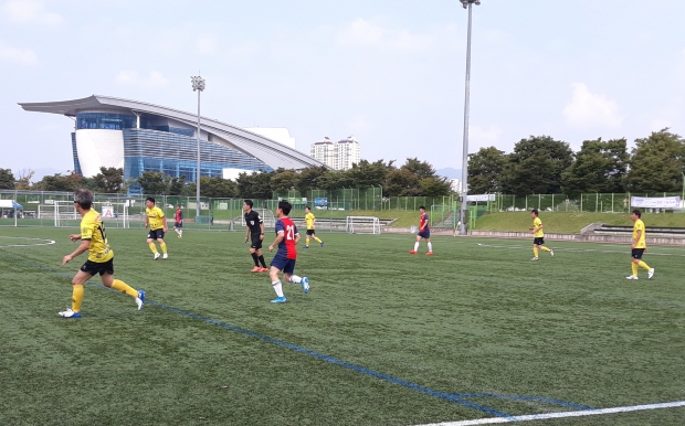 2019년 제28회 시민 축구대회 경기 모습
