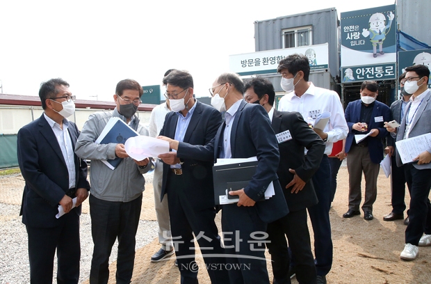 안동도시개발사업현장