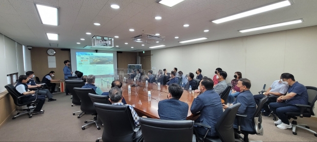 용현·학익 1블럭 개발사업 현장 방문