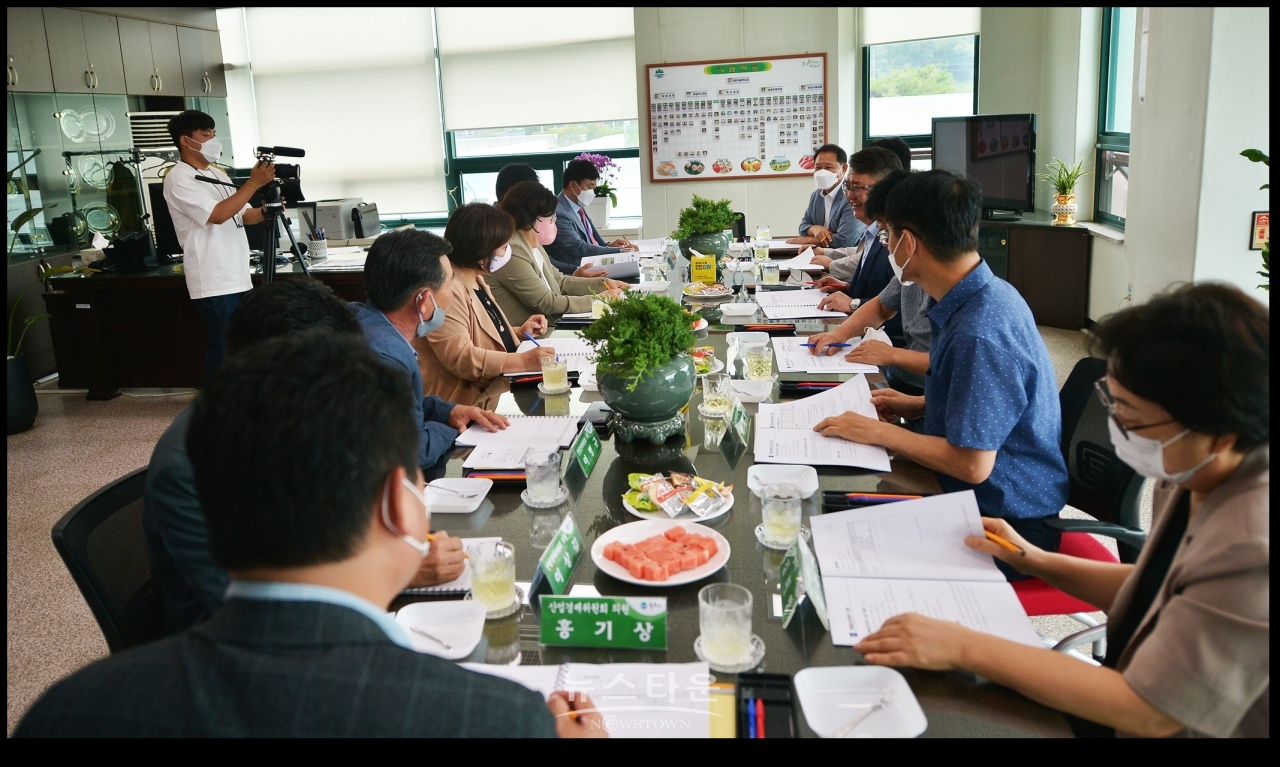 산업경제위원회시의원 원주시농업기술센터 방문