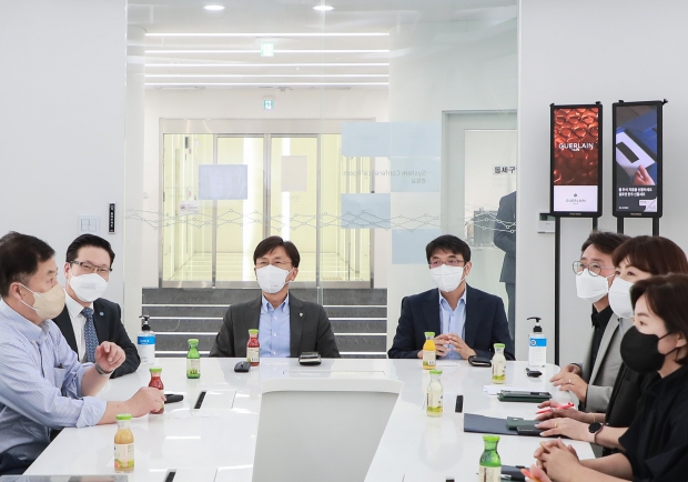 남양주시-고려대학교-㈜세스코 산관학 간담회에 참석한 이석범 남양주시 부시장