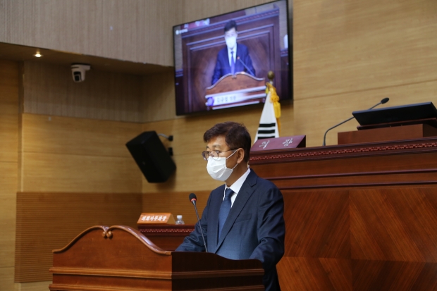 김규성 의원 군정질문