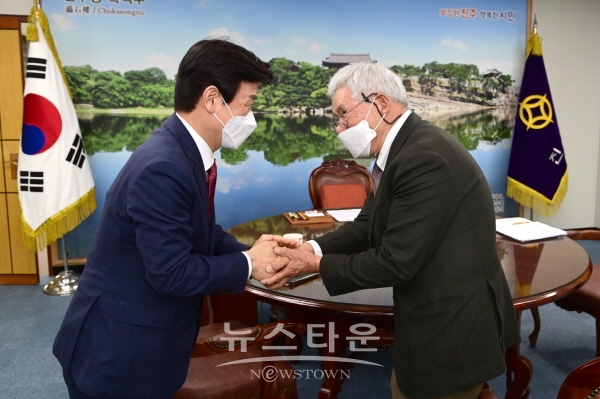 미국 유진시 자매도시위원회 방문