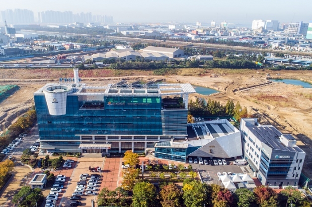 옹진군청 전경