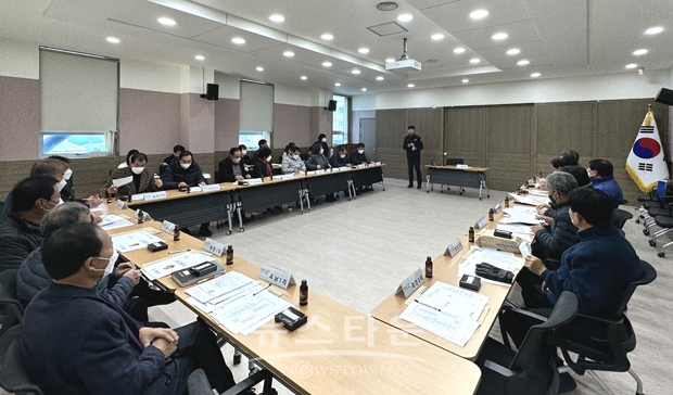 주택용 소방시설 설치 촉진을 위한 이장단 간담회