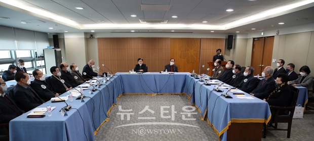 대한노인회 충남도연합회 임원진 간담회