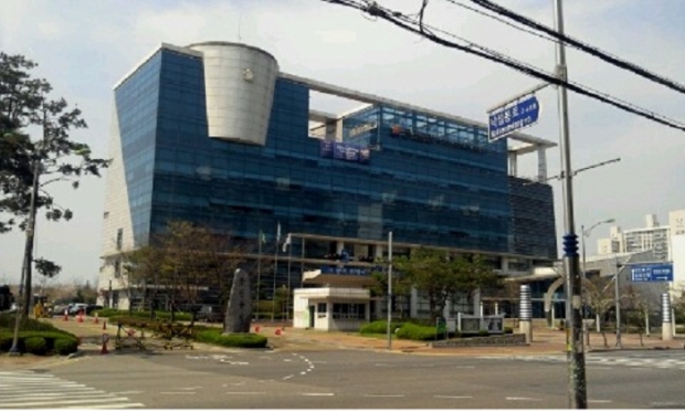 옹진군청 전경.