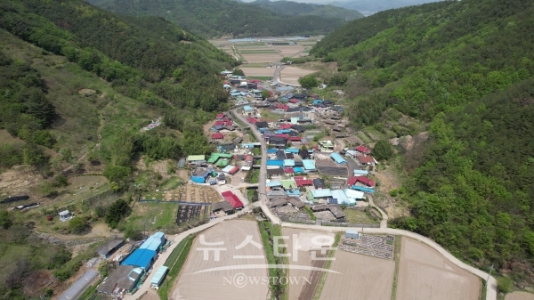 금곡 성산마을 전경