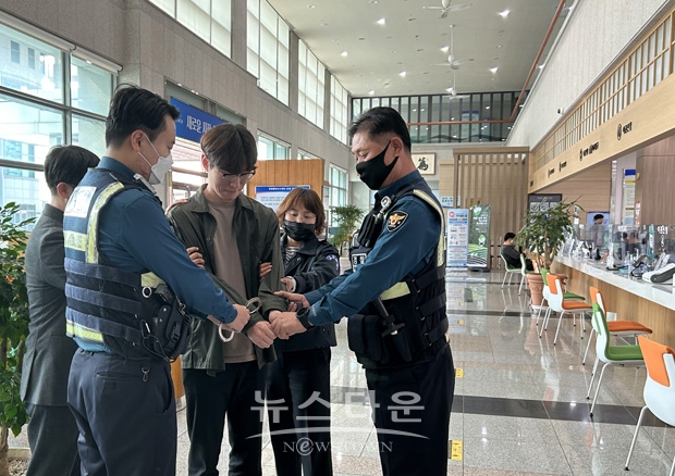 민원실 비상상황 대비 모의훈련