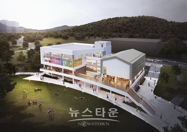 구미 강동청소년문화의집 조감도
