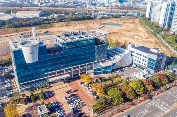 옹진군청사 전경