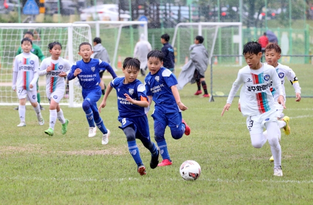 지난해 화랑대기 전국 유소년축구대회 모습.