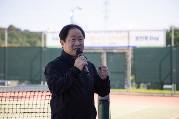 주광덕 남양주시장이 인사말을 하고 있다.