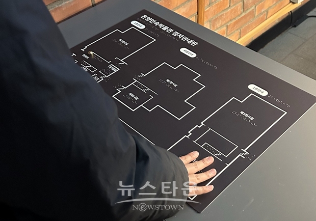 디지털 배리어프리 서비스(점자패드)