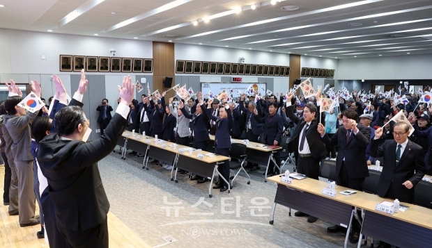 제105주년 대한민국 임시정부 수립 기념식(만세 삼창 퍼포먼스)