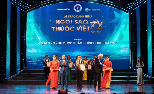 신풍제약, 제2회 베트남 드럭 스타 어워드(Vietnamese drug Star Award) 수상
