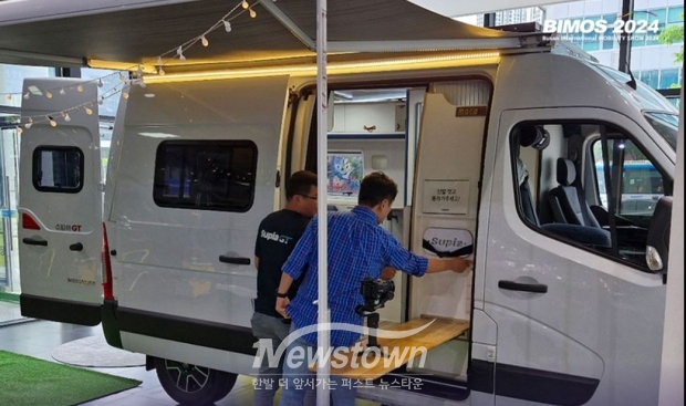 르노코리아, 부산모빌리티쇼 '르노 마스터' 캠핑카 체험존/2024부산모빌리티쇼 페이스북