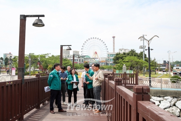 대한민국 안전대전환 집중안전점검(삼교호관광지)