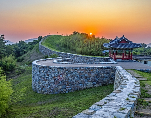 장기읍성 전경
