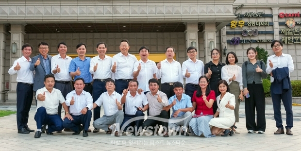 아산시의회-베트남 닌빈성 농업연수단 만찬 간담회